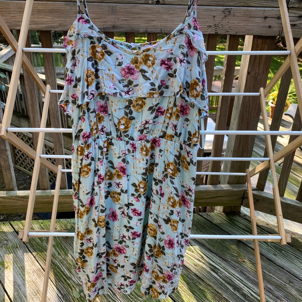 Delias blue floral dress